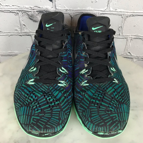 Nike Free 5.0 Tr Fit 5 Women’s Athletic Green Glow Running Shoes 8.5 704695-016 - Picture 5 of 11